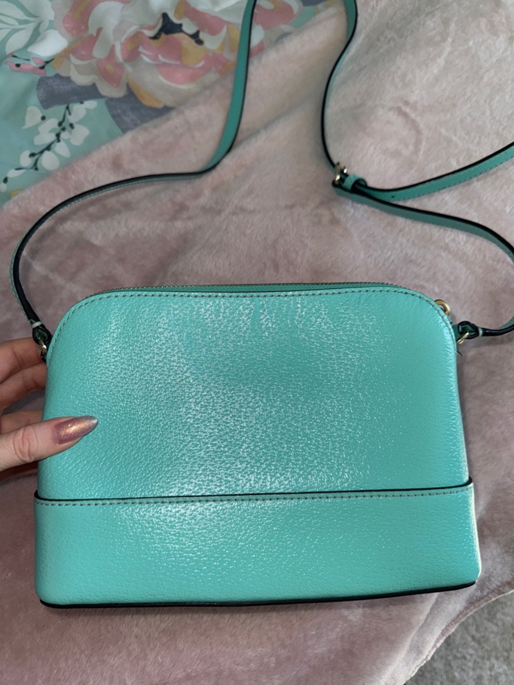 Kate Spade Pebbled Leather Crossbody great condition - Picture 5 of 10